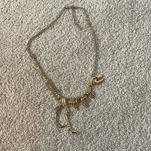 🔥 3 for $15 🔥 Gold Dinosaur Necklace
